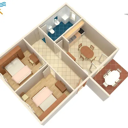 By The Sea Simuni, Pag - 236 Apartamento Kolan