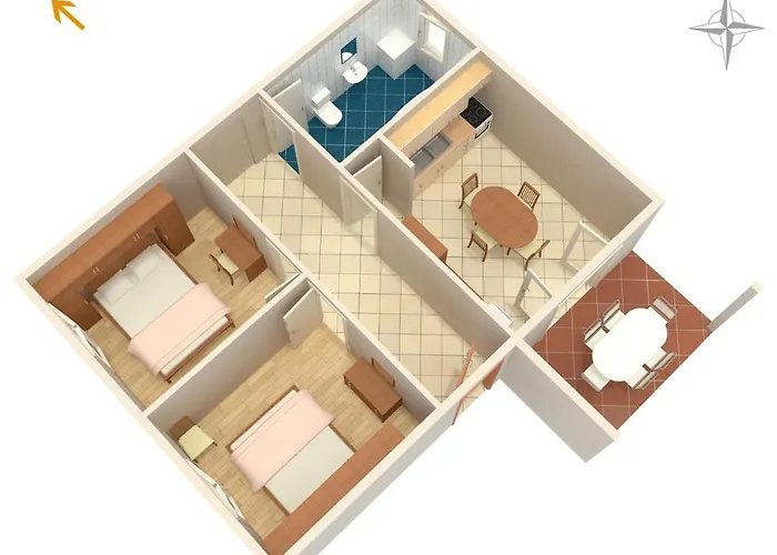 By The Sea Simuni, Pag - 236 Appartement Kolan